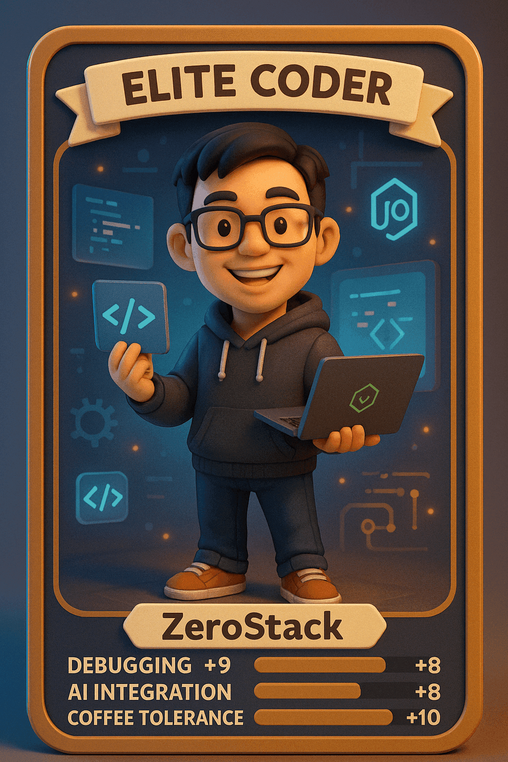 RPG-Style Character Card Creation