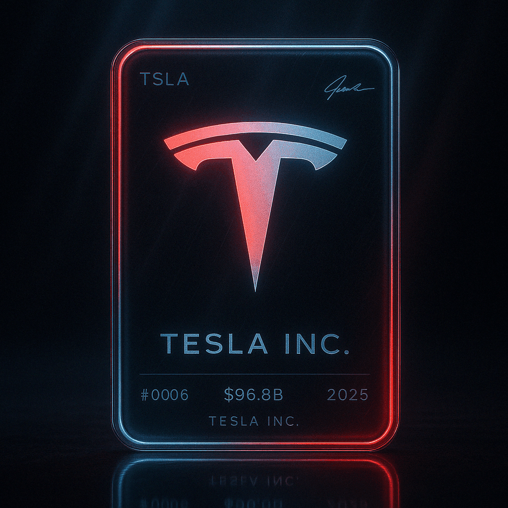 Futuristic Logo Trading Card